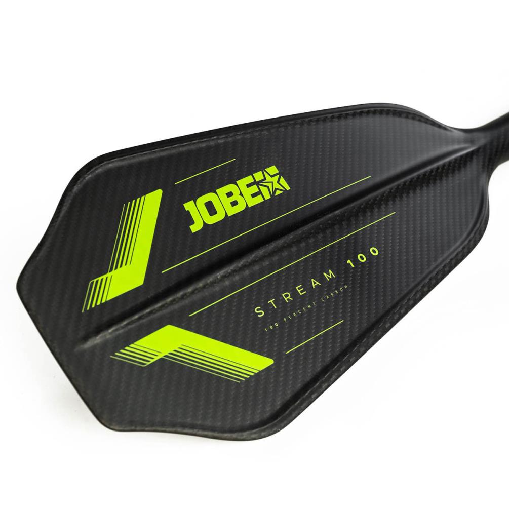 Jobe Stream 2 Piece Carbon 100 SUP Paddle - Lime Extra Image 1